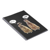 Gewitzte, niedliche Fleischerkatze Notizblock (Rechte Seite)