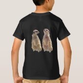 Gewitzte, niedliche Fleischerkatze T-Shirt (Rückseite)