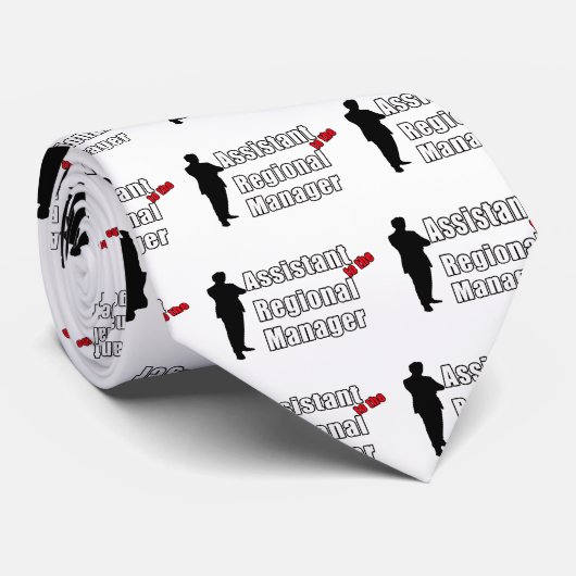 Gewitzter Assistent des Regionalmanagers Krawatte (Gerollt)