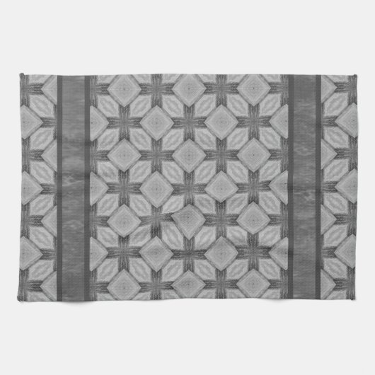 Gewogenes Ziegelmuster Geschirrtuch (Horizontal)