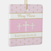 Gewöhliche, Christliche Taufe Keramikornament (Rechts)