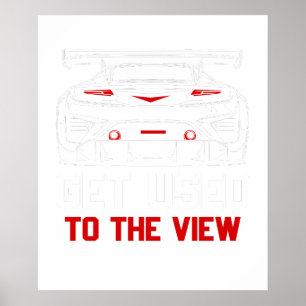 Gewöhne dich an den Anblick Acura NSX Poster