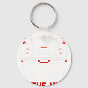 gewöhne dich an den VW Käfer Blick Schlüsselanhänger