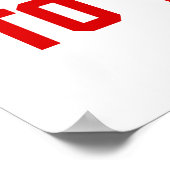 gewöhne dich an die Ansicht Ford Mustang Poster (Ecke)