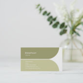 Gewohnheit 142 visitenkarte (Stehend Vorderseite)