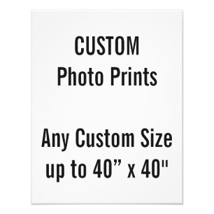 Gewohnheit 14" x 18" Foto-Druck (oder irgendeine Fotodruck