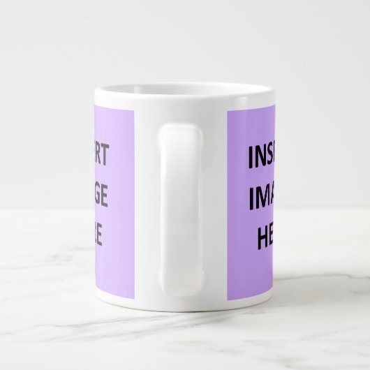 Gewohnheit 20-Unze-riesige Tassen-Schablone, zum Jumbo-Tasse (Rückseite)