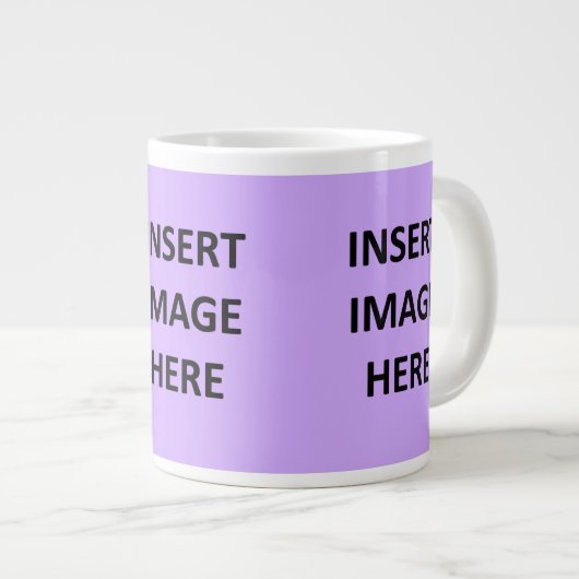 Gewohnheit 20-Unze-riesige Tassen-Schablone, zum Jumbo-Tasse (Vorderseite Rechts)