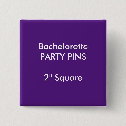 Gewohnheit 2" quadratisches button (Vorderseite)