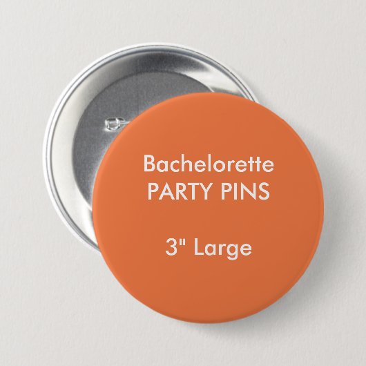 Gewohnheit 3" große button (Vorne & Hinten)
