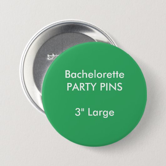 Gewohnheit 3" großes button (Vorne & Hinten)