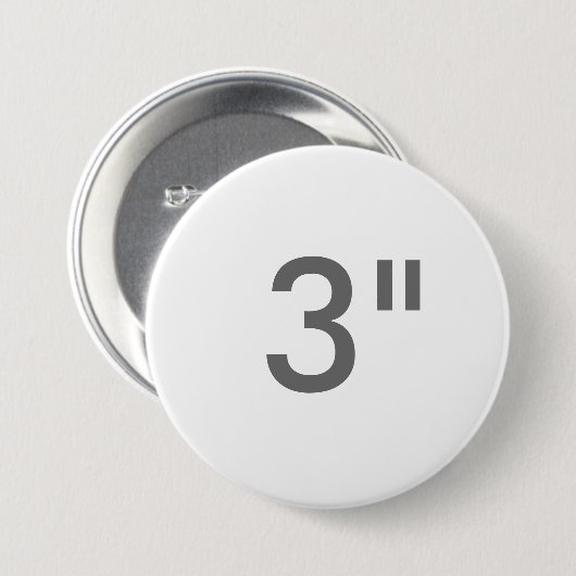 Gewohnheit 3" Zoll-große runde Button (Vorne & Hinten)