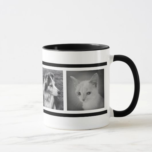 Gewohnheit 4 Instagram Tasse (Rechts)