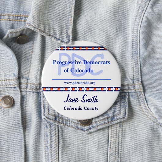 Gewohnheit 4" PDC Knopf Button (Beispiel)