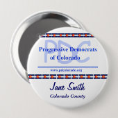 Gewohnheit 4" PDC Knopf Button (Vorne & Hinten)