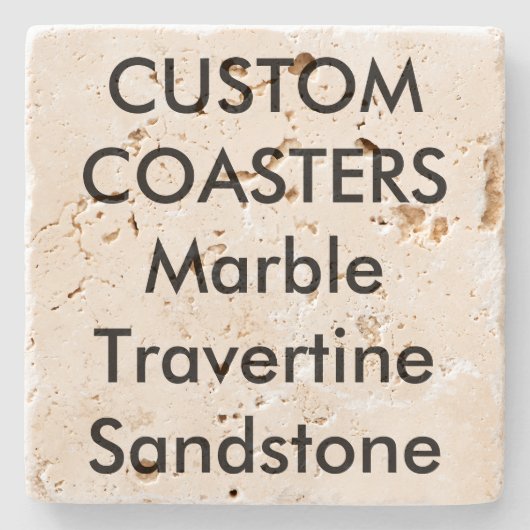 Gewohnheit 4" wirkliche steinuntersetzer (Vorderseite)