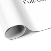 Gewohnheit 6' MattPackpapier-Rolle Geschenkpapier (Rolleneckpunkt)