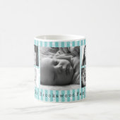 Gewohnheit 9 Instagram Foto-Collage Kaffeetasse (Mittel)