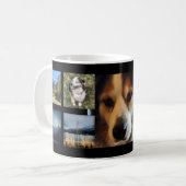 Gewohnheit 9 Instagram Foto-Collage Kaffeetasse (Vorderseite Links)
