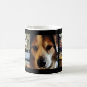 Gewohnheit 9 Instagram Foto-Collage Kaffeetasse (Mittel)