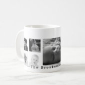 Gewohnheit 9 Instagram Foto-Collage Kaffeetasse (Vorderseite Links)