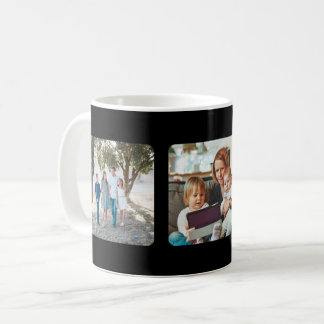 Gewohnheit addieren das personalisierte Foto 3 Kaffeetasse