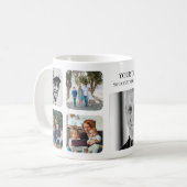 Gewohnheit addieren die personalisierte kaffeetasse (Vorderseite Links)