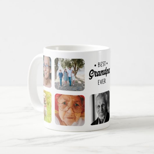 Gewohnheit addieren personalisierten den kaffeetasse (Vorderseite Links)