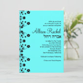 Gewohnheit Allison Rachel Einladung (Stehend Vorderseite)