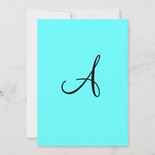 Gewohnheit Allison Rachel Einladung (Rückseite)