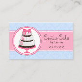 Gewohnheit backt Bäckerei zusammen Visitenkarte (Vorderseite)