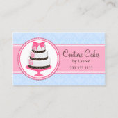 Gewohnheit backt Bäckerei zusammen Visitenkarte (Vorderseite)