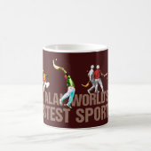 Gewohnheit, baskischer Sport Jai Alai/Cesta Punta Kaffeetasse (Mittel)