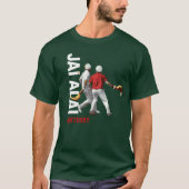 Gewohnheit, baskischer Sport Jai Alai/Cesta Punta T-Shirt (Vorderseite)