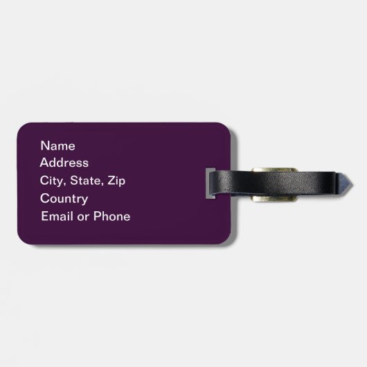 Gewohnheit behalten ruhige Reise auf erstklassigem Gepäckanhänger (Rückseite horizontal)