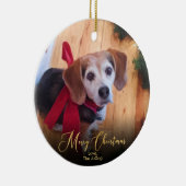 Gewohnheit besitzen Haustier-Foto-elegantes Keramik Ornament (Rechts)