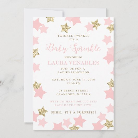 Gewohnheit besprühen Einladung für Mary (Vorderseite)