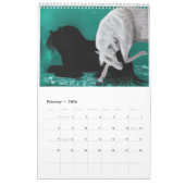 Gewohnheit Druckkalender, EINHÖRNER, PFERDE, Kalender (Feb 2026)