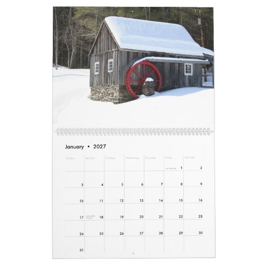 Gewohnheit Druckkalender Kalender (Jan 2027)