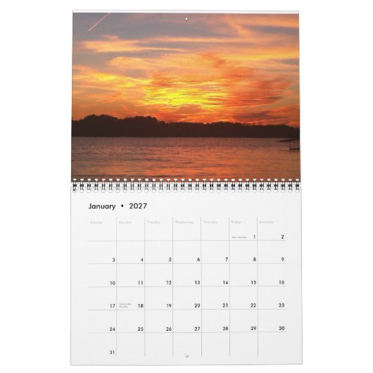 Gewohnheit Druckkalender Kalender (Jan 2027)