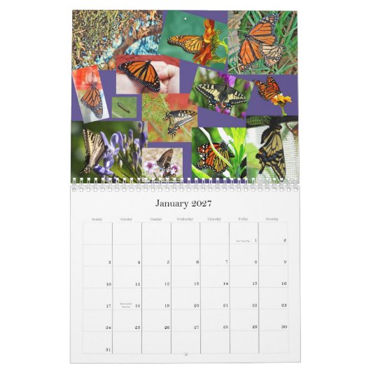 Gewohnheit Druckkalender Kalender (Jan 2027)
