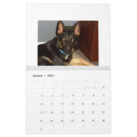 Gewohnheit Druckkalender Kalender (Jan 2027)