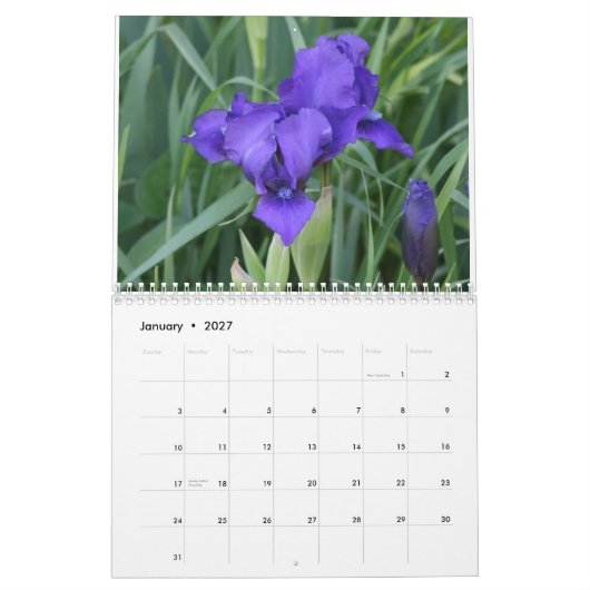 Gewohnheit Druckkalender Kalender (Jan 2027)