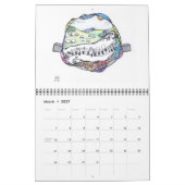 Gewohnheit Druckkalender Kalender (Mär 2027)