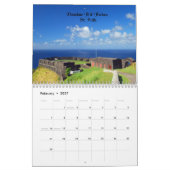 Gewohnheit Druckkalender-karibische Inseln Kalender (Feb 2027)