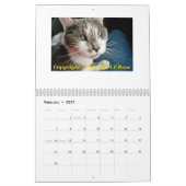 Gewohnheit Druckkatzen-Kalender Kalender (Feb 2027)