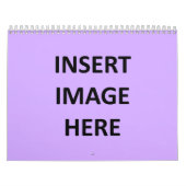 Gewohnheit Druckmonatskalender-Schablone Kalender (Titelbild)