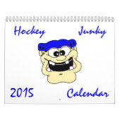 Gewohnheit druckte Hockey-Kalender 2015 Kalender (Titelbild)