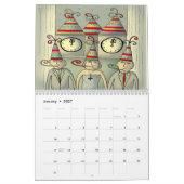 Gewohnheit druckte Kalender 2014 (Jan 2027)