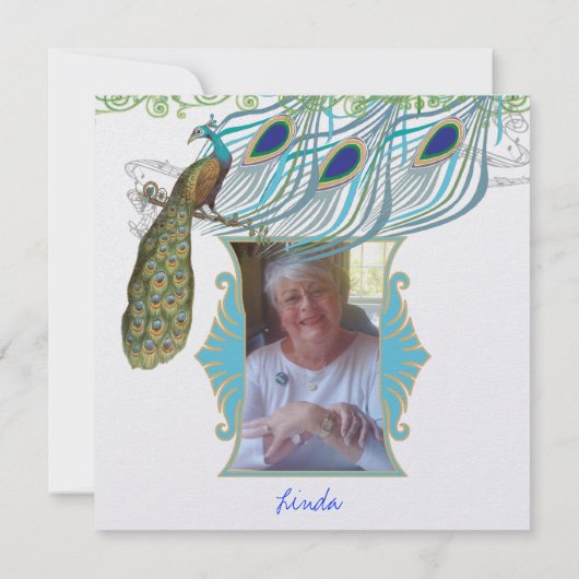 Gewohnheit Einladung (Rückseite)